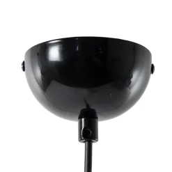 Hængelampe Yildo 6868, hvid/sort, metal, 1 lyskilde
