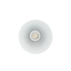 Hængelampe ZENITH, hvid, Ø 11 cm, metal, GU10