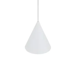 Hængelampe ZENITH, hvid, Ø 11 cm, metal, GU10