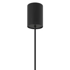 Hængelampe ZENITH, sort, Ø 11 cm, metal, GU10