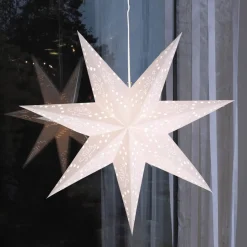 Hængende papirstjerne Romantic Star