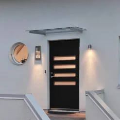 Husnummerlampe Modena 7655, stål