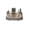 Hus og Kirke LED-adventsstage, batteridrift