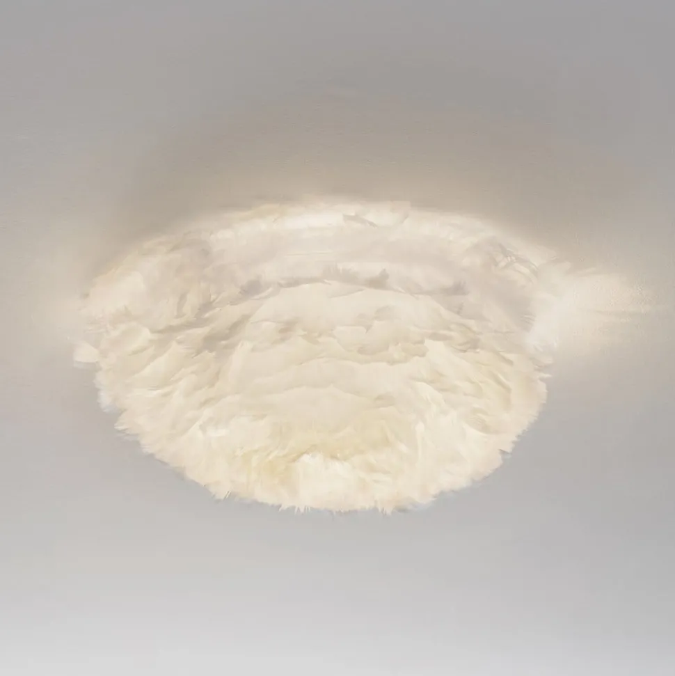 Hvid designer loftlampe Eos up