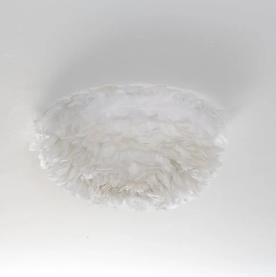 Hvid designer loftlampe Eos up