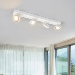 Hvid LED-loftspot Clockwork