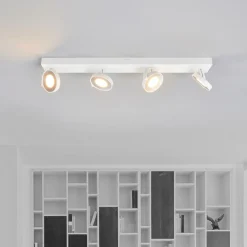Hvid LED-loftspot Clockwork