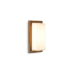 Ice Cubic 3410 udendørs væglampe, antik messing