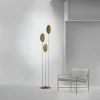 ICONE Masai LED-gulvlampe 927, bronze, 3 lyskilder