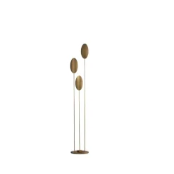 ICONE Masai LED-gulvlampe 927, bronze, 3 lyskilder