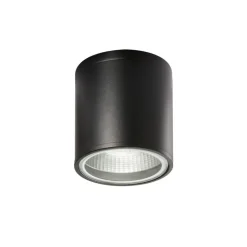 Ideal Lux Gun loftlampe til badeværelset, sort