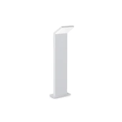 Ideal Lux LED-gadelampe Style hvid, højde 50 cm aluminium 3.000 K