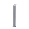 Ideal Lux LED-gadelampe Style grå højde 100 cm aluminium 3.000 K