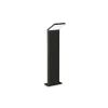 Ideal Lux LED-gadelampe Style sort, højde 50 cm, 3.000 K