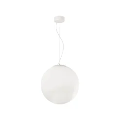 Ideal Lux Mapa pendellampe i glas Ø 40 cm