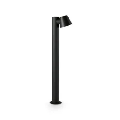 Ideal Lux vejlampe gas, sort, aluminium, højde 80 cm