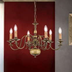 IMKE lysekrone i flamsk stil