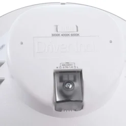 Indbygget loftlampe med LED Acrux, Ø 17 cm, sort, CCT