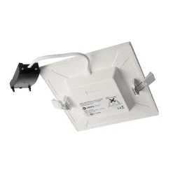 Indbygget loftlampe med LED Alya hvid 18x18cm 2.700 K