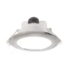 Indbygget loftlampe med LED Acrux, Ø 9 cm, sort, CCT