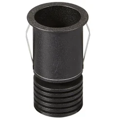 Indbygget loftlampe med LED Guincho sort 8°