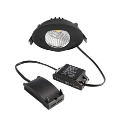 Indbygget spotlight med LED Dione 4.000 K sort