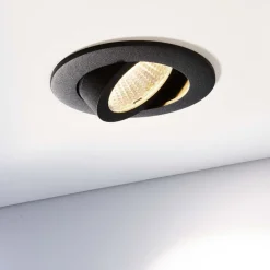 Indbygget spotlight med LED Dione 4.000 K sort