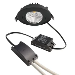 Indbygget spotlight med LED Dione 4.000 K sort