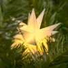 Indendørs LED-stjerne, 18 takker, Ø 12 cm, hvid