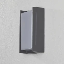 Indus udendørs LED-væglampe, antracit