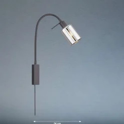 Iska væglampe med fleksibel arm