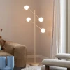 IT'S ABOUT ROMI Gulvlampe Copenhagen, beige, glas, drejelig