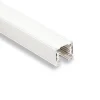 Ivela 3-fase skinne LKM QUADRO DALI, hvid, 400 cm