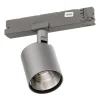 Ivela LED-skinnespot Perfetto Puro, 3-faset sølv 940