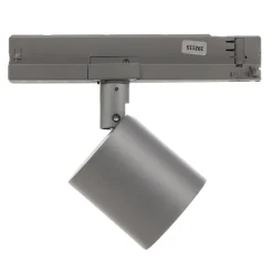 Ivela LED-skinnespot Perfetto Puro, 3-faset sølv 940