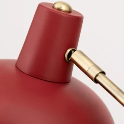 I vintagelook - Fedra bordlampe, rød