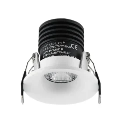 Ivy Round LED-indbygningsspot 7W 3.000K 40° hvid