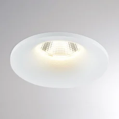 Ivy Round LED-indbygningsspot 7W 3.000K 40° hvid