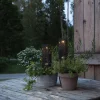 Izola LED-solcellelampe, jordspyd sæt med 2