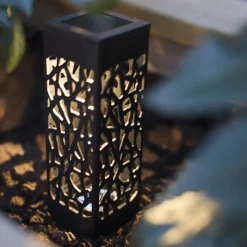 Izola Mini LED-solcellelampe i sæt af 3