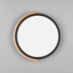 Jano LED-loftlampe, Ø 31,5 cm, 3.000 K, sort