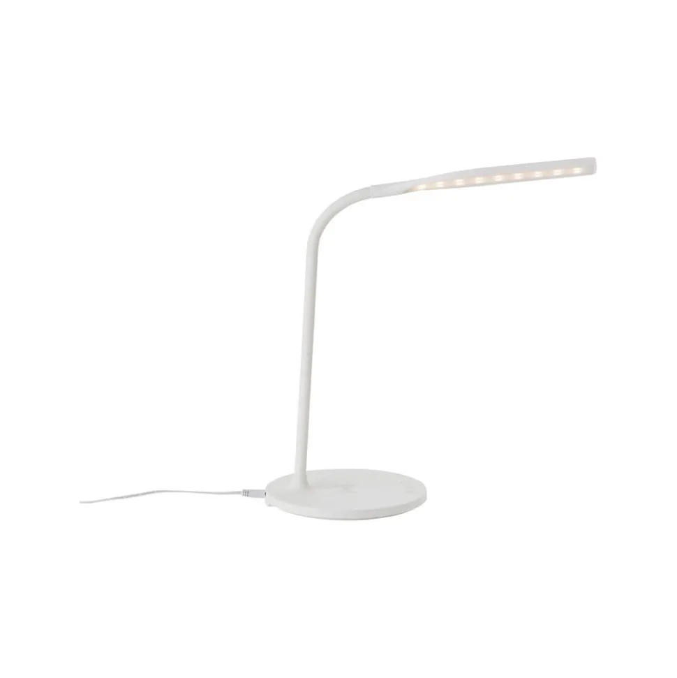 Joni LED-bordlampe, hvid, højde 34 cm, CCT, dæmpbar
