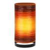 Julie bordlampe med trådomvikling, orange