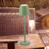 JUST LIGHT. Euria LED-bordlampe, hvid, jern, IP54