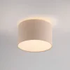 JUST LIGHT. Green Duro loftlampe, tekstil, beige