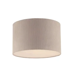 JUST LIGHT. Green Duro loftlampe, tekstil, beige
