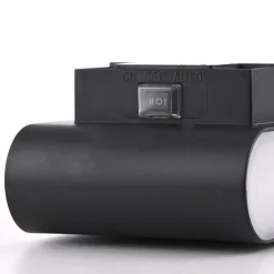 JUST LIGHT. LED-batteridrevet væglampe Ziddy sort Sensor 3.000K