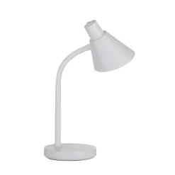 JUST LIGHT. LED-bordlampe Pixie, plast, hvid