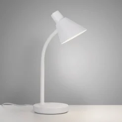 JUST LIGHT. LED-bordlampe Pixie, plast, hvid