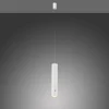 JUST LIGHT. LED-hængelampe med batteri, hvid, jern